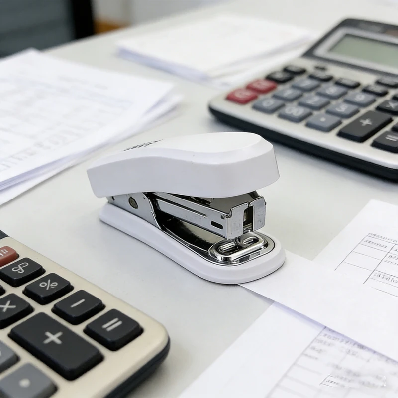 

Student Office and Household Use Mini Portable Stapler Household Office Dual-use Stapler Stationery Stationery Manual Stapler