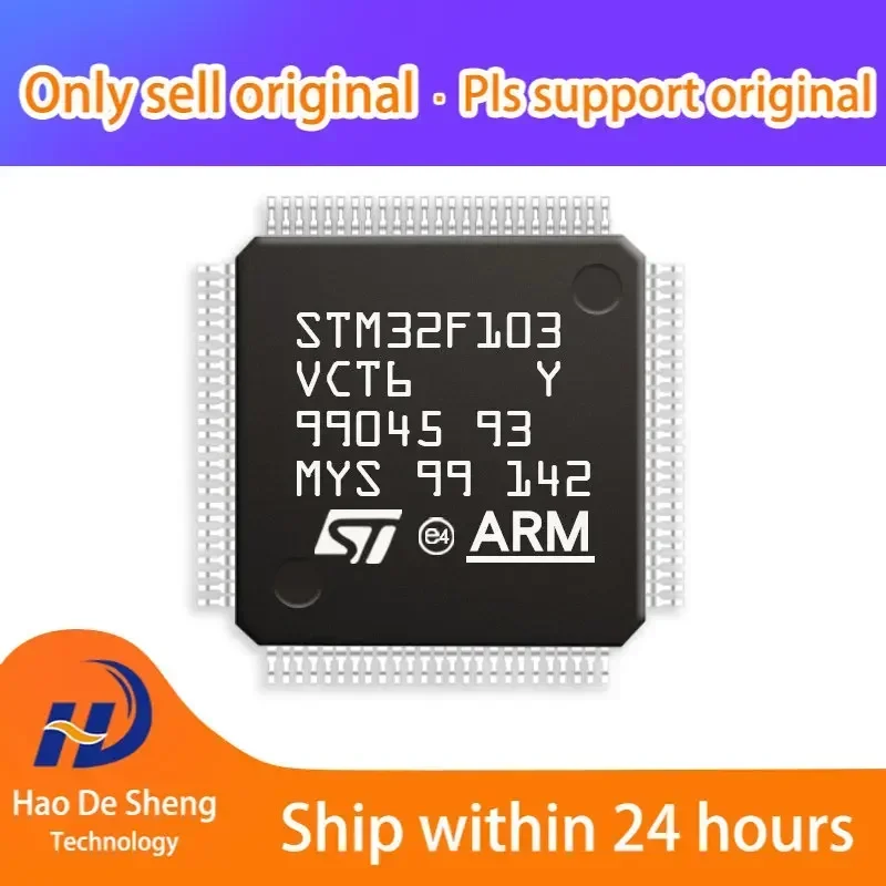 

10PCS/LOT STM32F103VCT6 STM32F407VET6 LQFP100 New Original in Stock