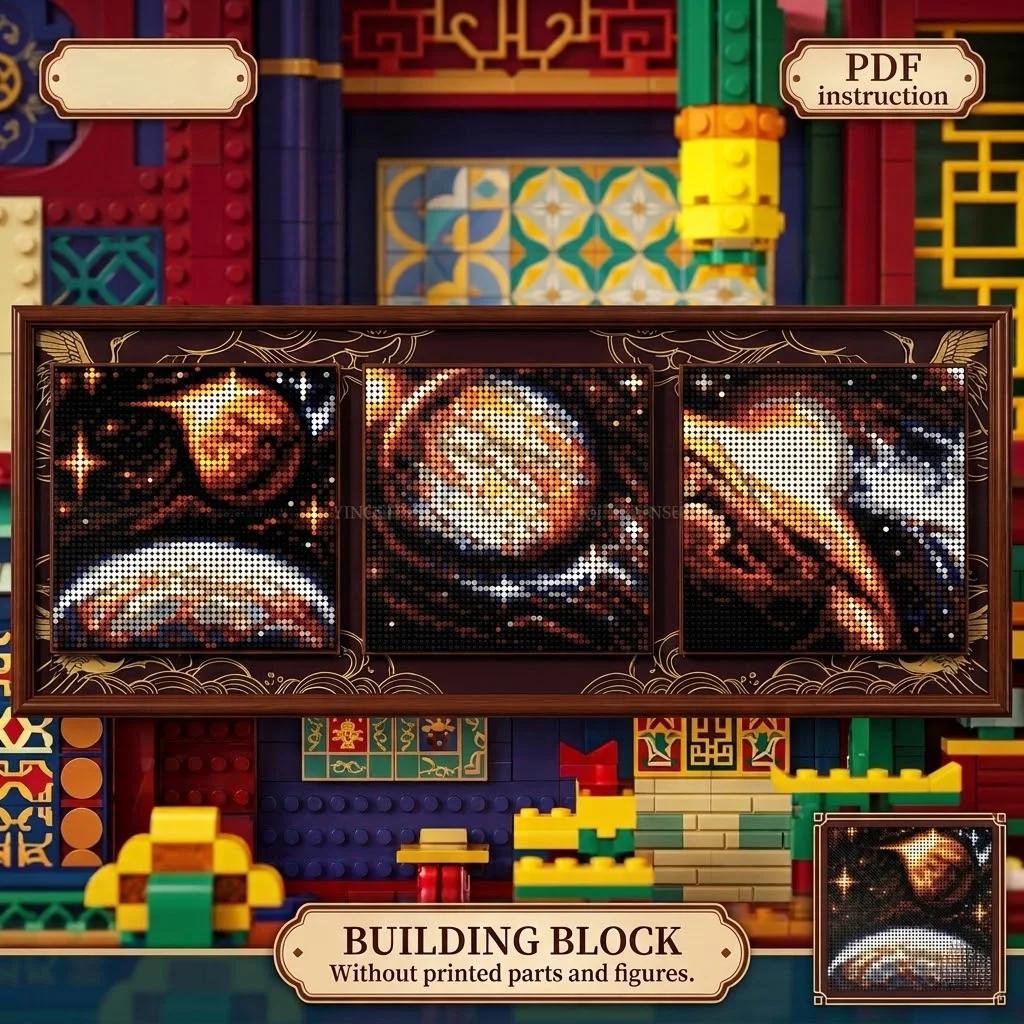 

Набор для сборки настенного декора «Планеты космоса» своими руками, астрономический подарок для взрослых и детей, креативный конструктор из строительных блоков