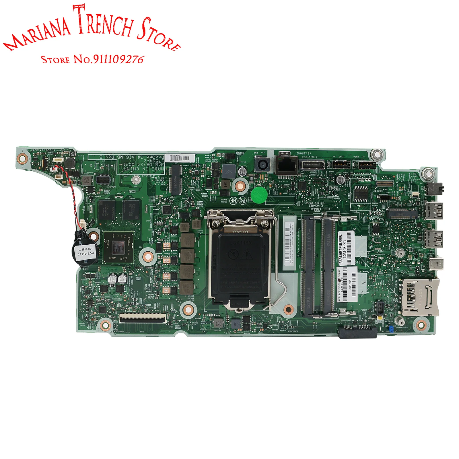 

Материнская плата для настольного ПК AIO для HP 440 600 ProOne G4 Zhan 66 60 Pro G1 L23106-001 17564-2