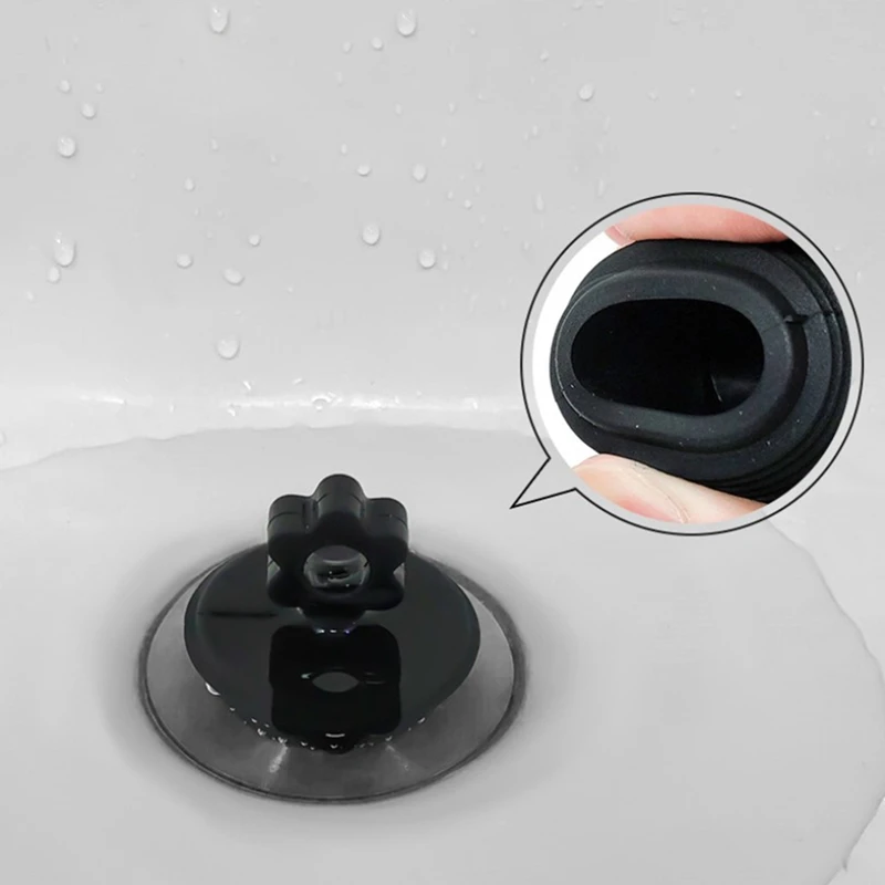 Universal Bathtub Stopper, Silicone Tub Stopper Bathtub Drain Stopper Plug For Kitchen Bathtub Sink Drains (2 Pack)