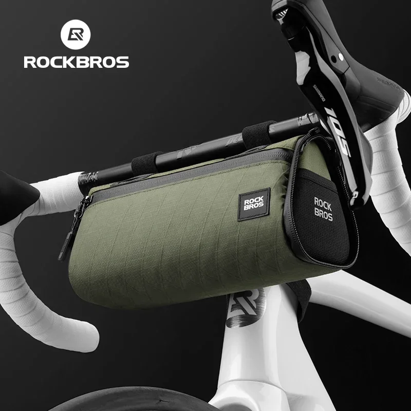 ROCKBROS Multifunctional Bike  Windproof Detachable Bag Large Capacity Pannier As Front Bag Tail Bag Cycling Accessories