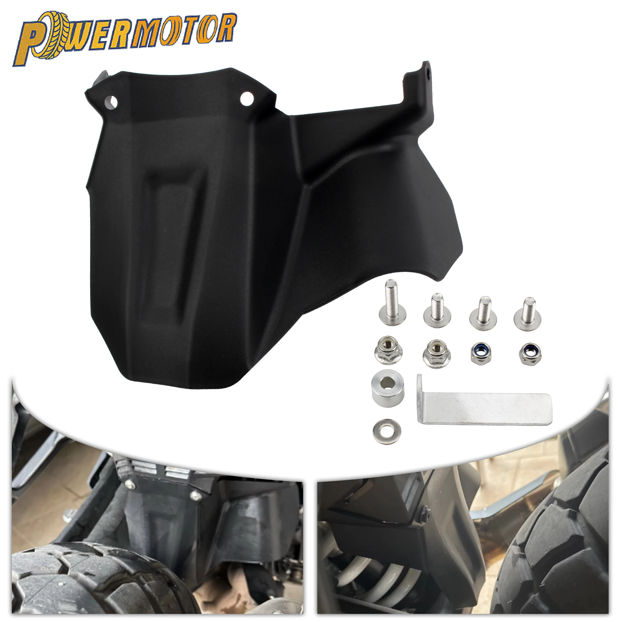 

For BMW Motorcycle Rear Fender Extender Mudguard Extension Wheel Hugger Splash Guard R1300GS R 1300 GS R1300 GS 2023 2024 2025