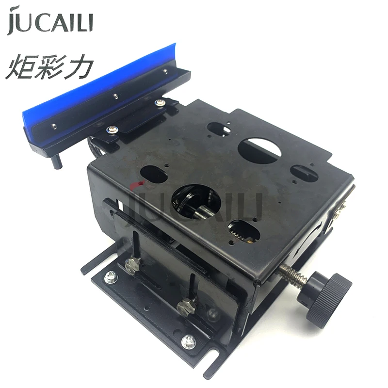 JCL Small Double Dual Head Capping Station for DTF DTG for Epson XP600 Printhead Cleaning Station Pump Assembly Ink Stack