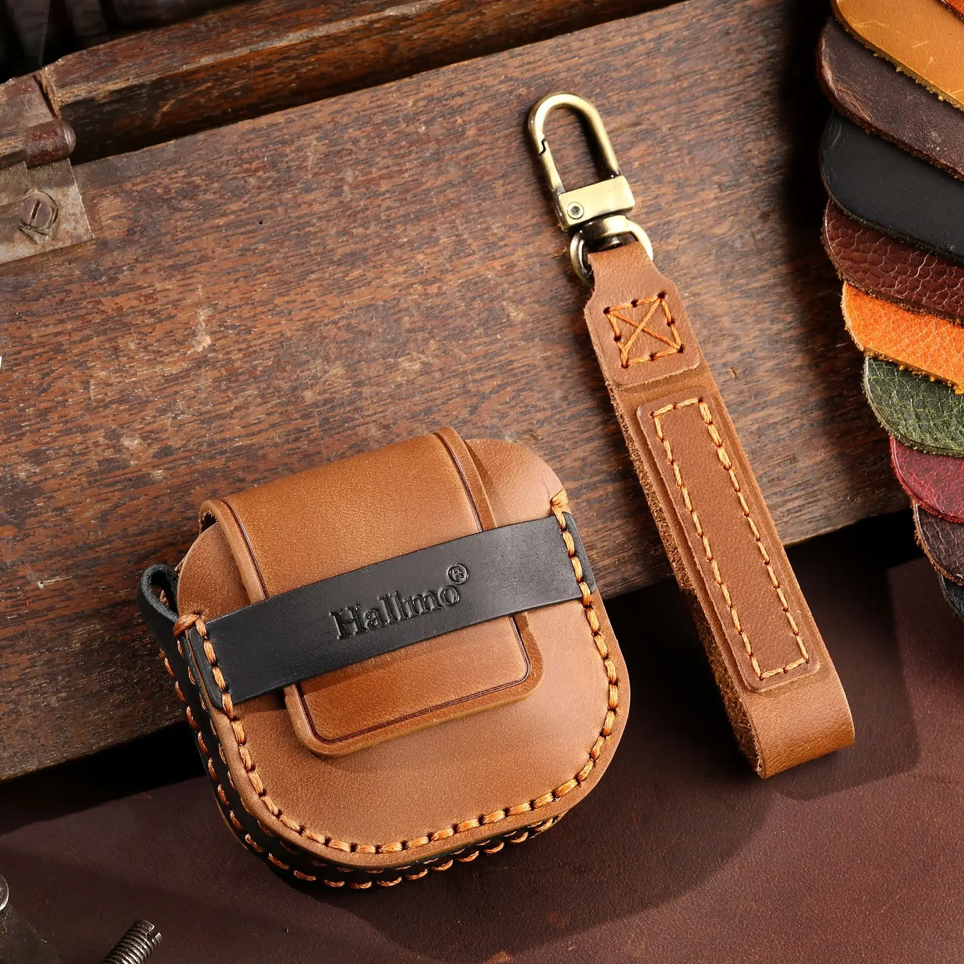 1 шт., кожаный чехол для ключей от машины ручной работы для Jetour Traveler Suv 2023-держатель для подарка, аксессуары для дистанционного брелка