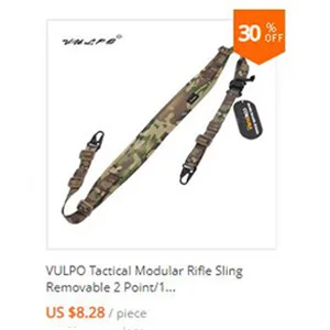 VULPO Tactical Rifle Sling Carbine MK II Sling Einstellbar Modulare 2 Punkt Kampf Schießen Gun Sling Jagd Strap Kamera Gurt – Detail 1