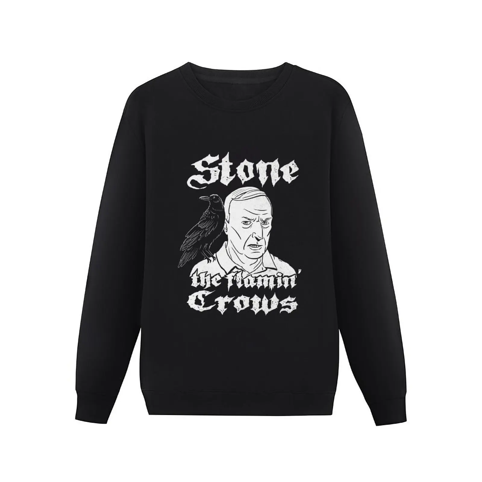 Stone The Flamin Crows Pullover Hoodie graphic t shirts men sweatshirt for men