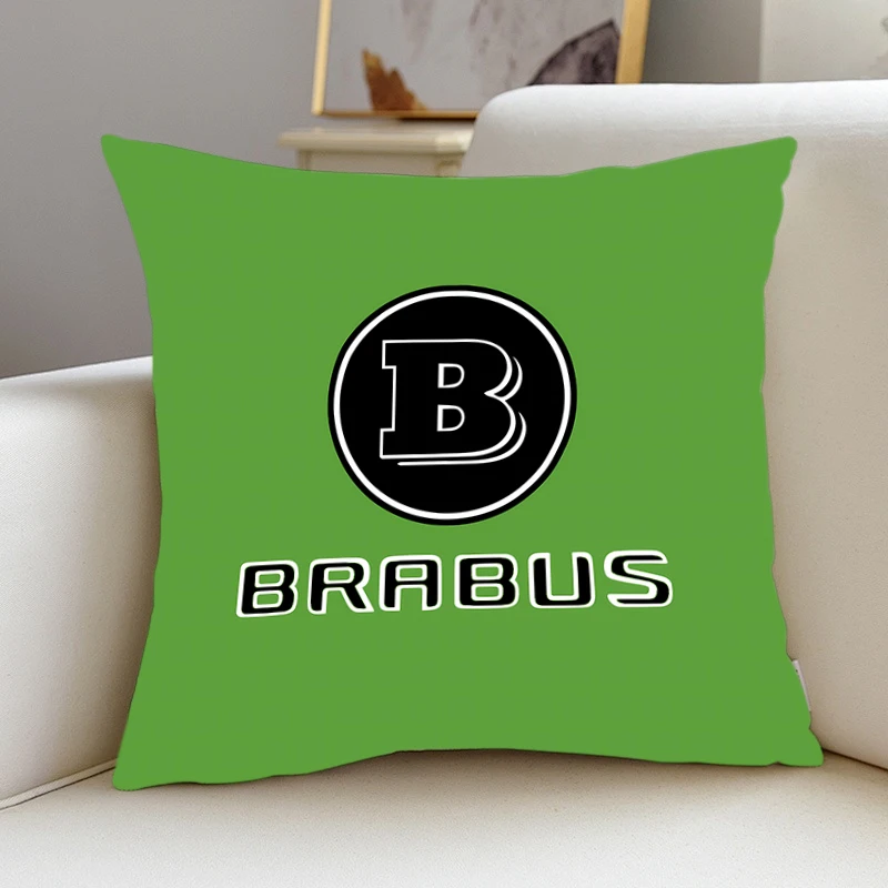 Square pillow Pillow Cover iving room car restaurant deck chair Dakimakura Throw Pillowcase bolster tide car logo Home Decor