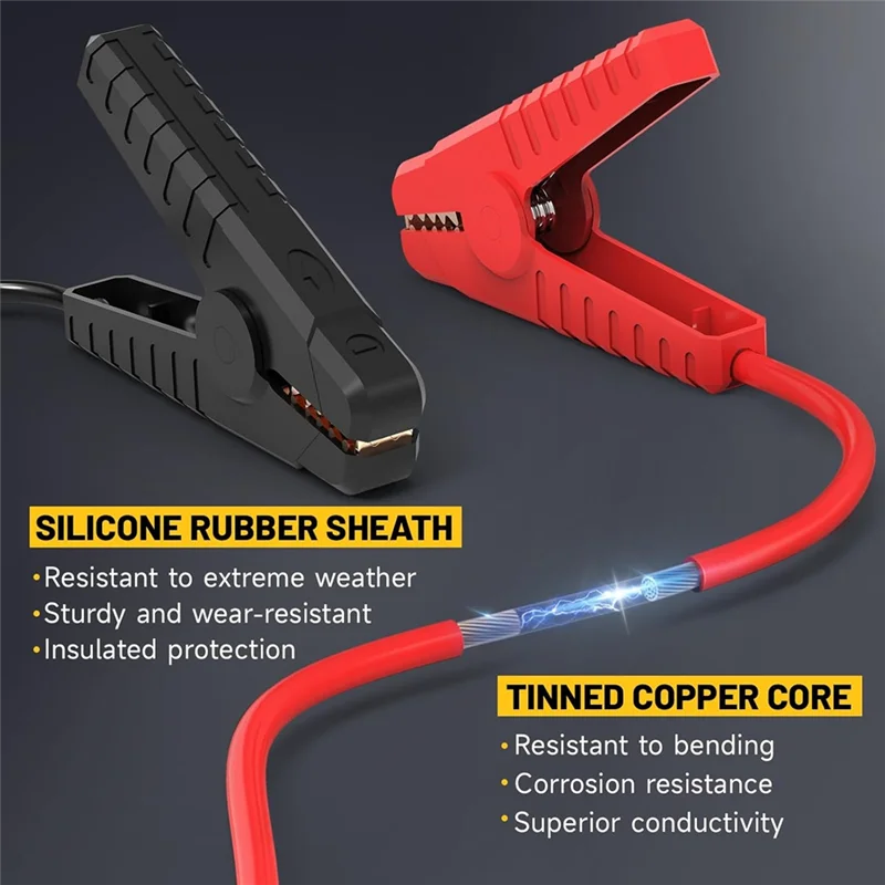 

-A54T Jump Starter Cable For 20V Battery For Jump Starting Using Tool Portable Battery Jumper Starter