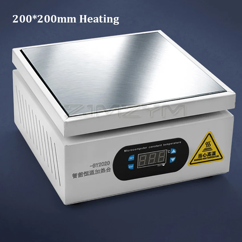 200*200mm Heating Station Digital Preheating Platform Electronic Hot Plate Maintenance Heating Station for PCB LCD Screen Repair