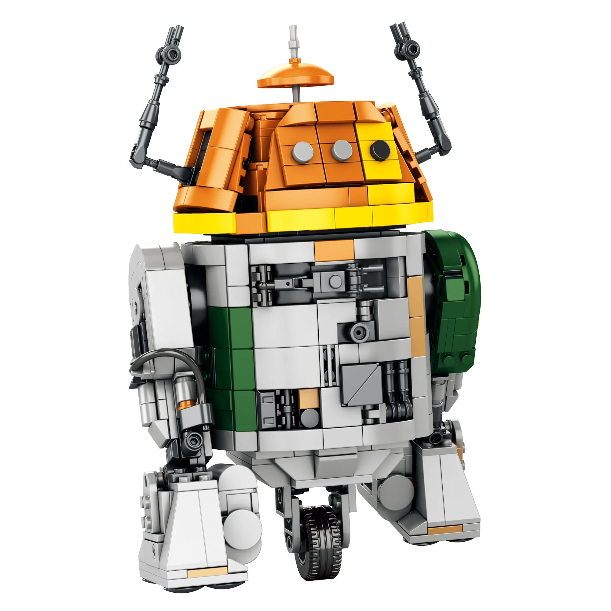 988 Uds tecnología MOC C1-10P Robot Chopper bloques de construcción película Space War Mech Robots figuras modelo juguetes regalo para niños adultos