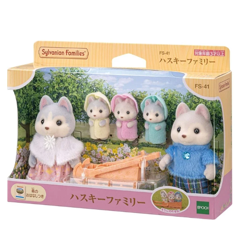 Sylvanian Families Baby Shopping Picnic Set Polar Bear Spooky Surprise Rabbit Twins Ternurines Kawaii Collection Birthday Gift