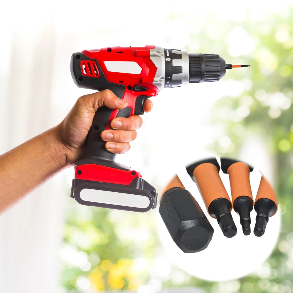 10/20 pezzi set di punte da trapano per chiave a brugola metrica e SAE 1/4 set di punte esagonali con codolo esagonale 2 in set di punte da trapano con chiave a brugola lunga punte esagonali magnetiche