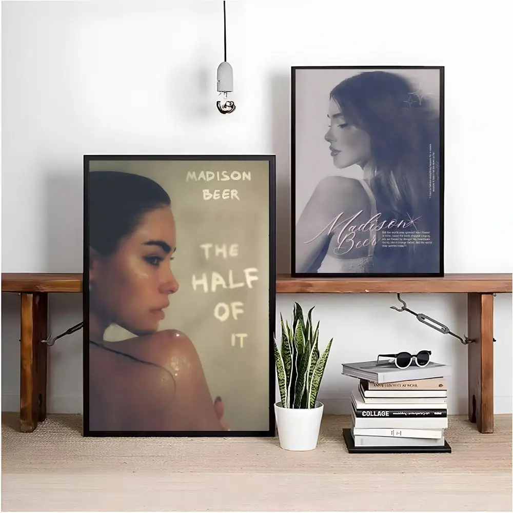 ملصق المغني M-Madison Beer ملصقات جدارية جمالية عالية الجودة لديكور غرفة المعيشة #5