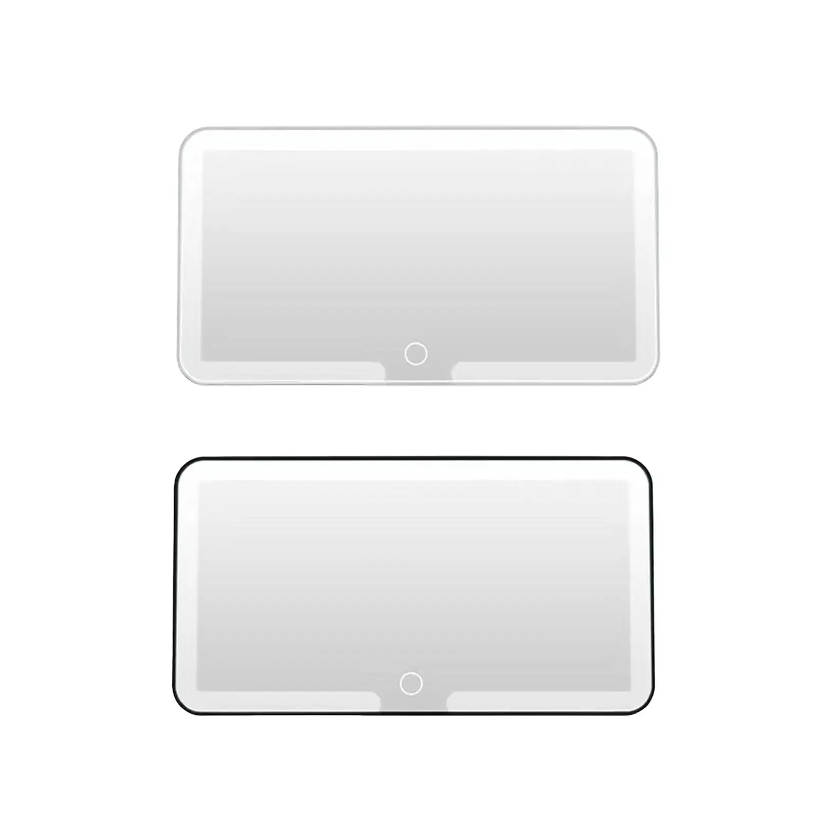 

Generic Car Sun Visor Vanity Mirror Touch Control Rechargeable 3 Light Modes