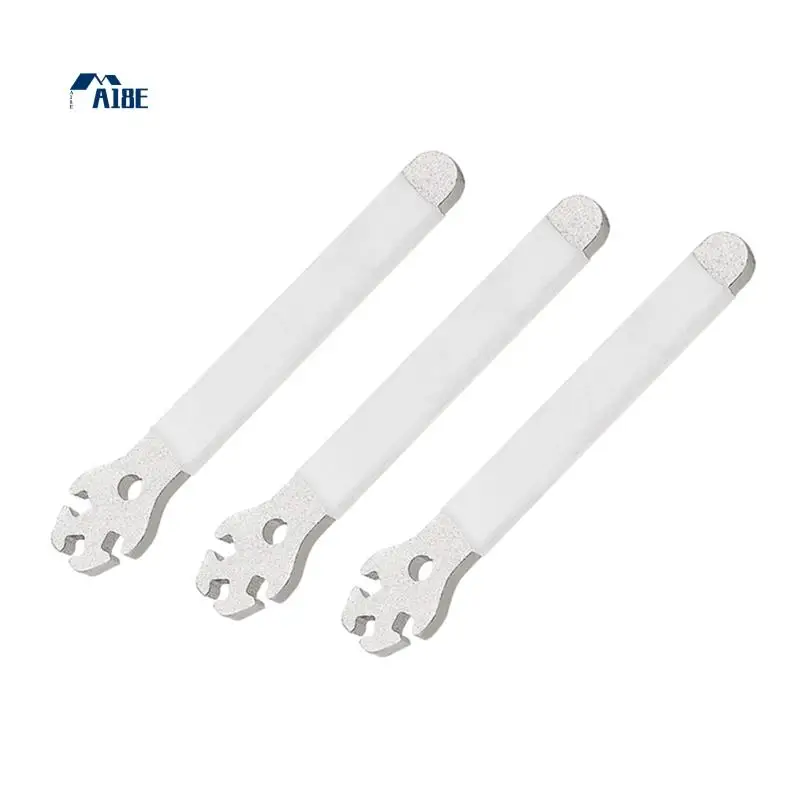 

A18E-3Pcs Mountain Bike Spoke Wrench Adjustment Corrector Installation Of Steel Spoke Cap Tool