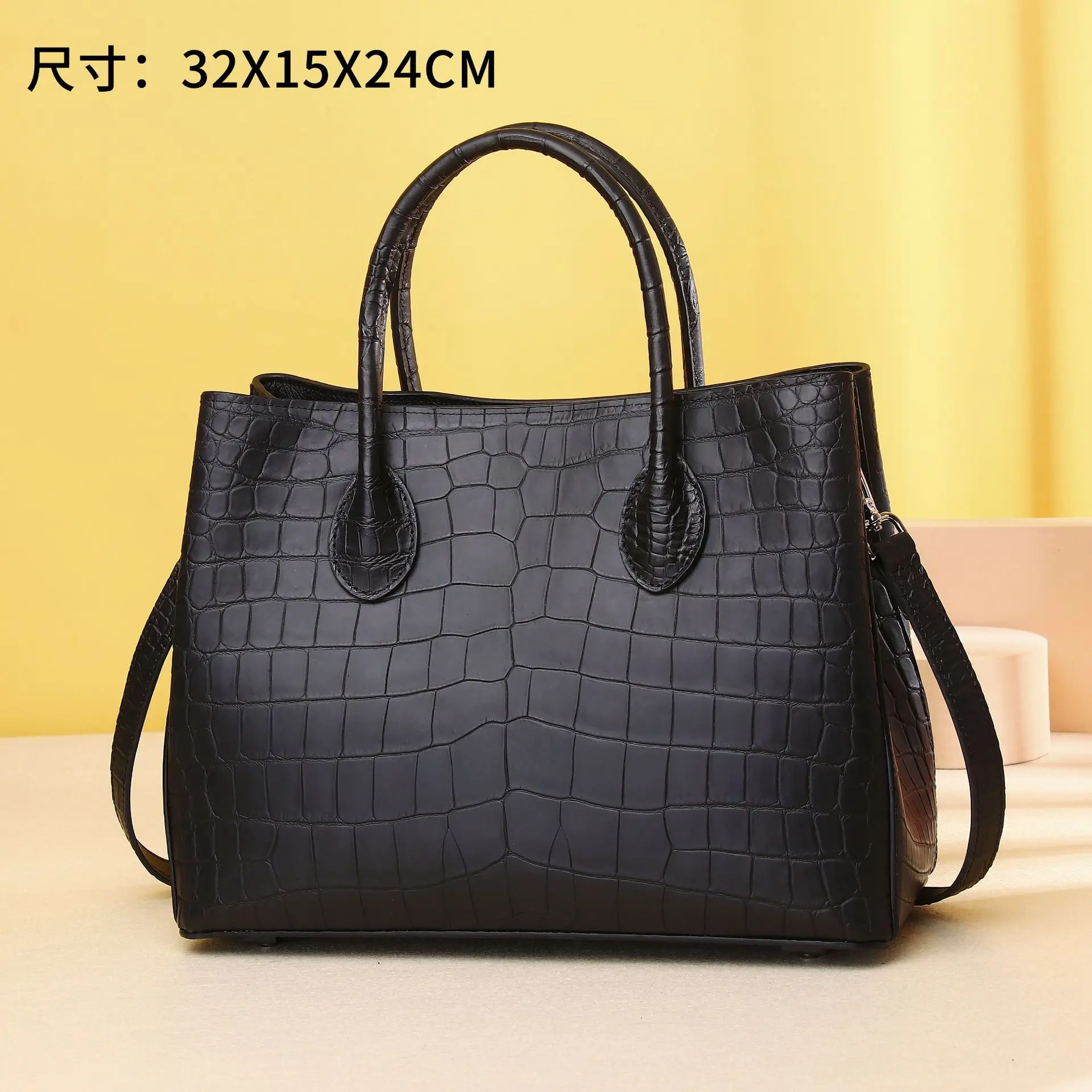 

Foggy crocodile belly pattern women's bag luxury handbag casual single shoulder diagonal cross women's bag designer bag