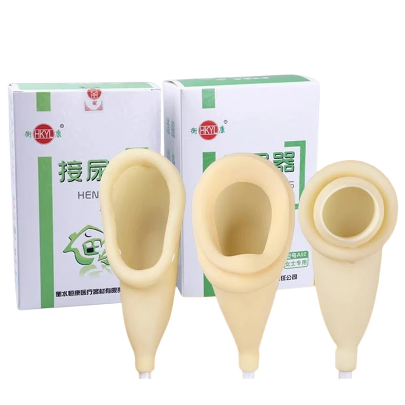 Reusable Men Older Woman Latex Urine Collector Bags 1pc Adults Urinal with Urine Catheter Bags Male Female Toilet