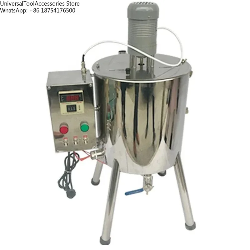 30L Stainless Steel Heating Stirring Filling Machine for Lipstick Crayon Cool Oil Nail Polish And Soap 220V