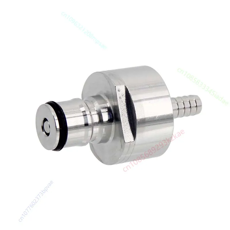 Coke bottle carbonized cap connector + barbed gas-liquid quick connector, air inlet and outlet wine ball lock connector