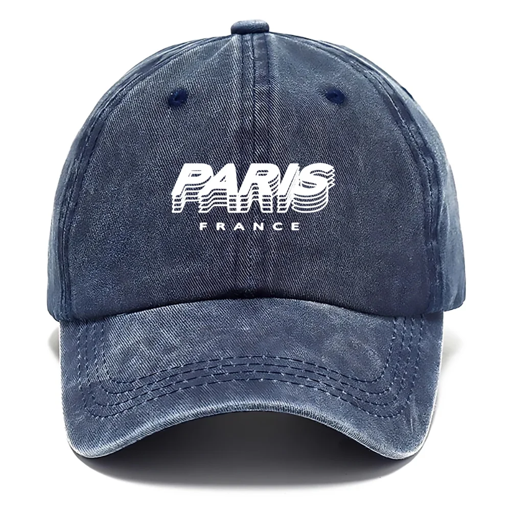 1 Paris Love Baseball Cap - Breathable Adjustable Snapback with Curved Brim, Soft Lettering, Unisex - Multiple Colors: Brown, Na