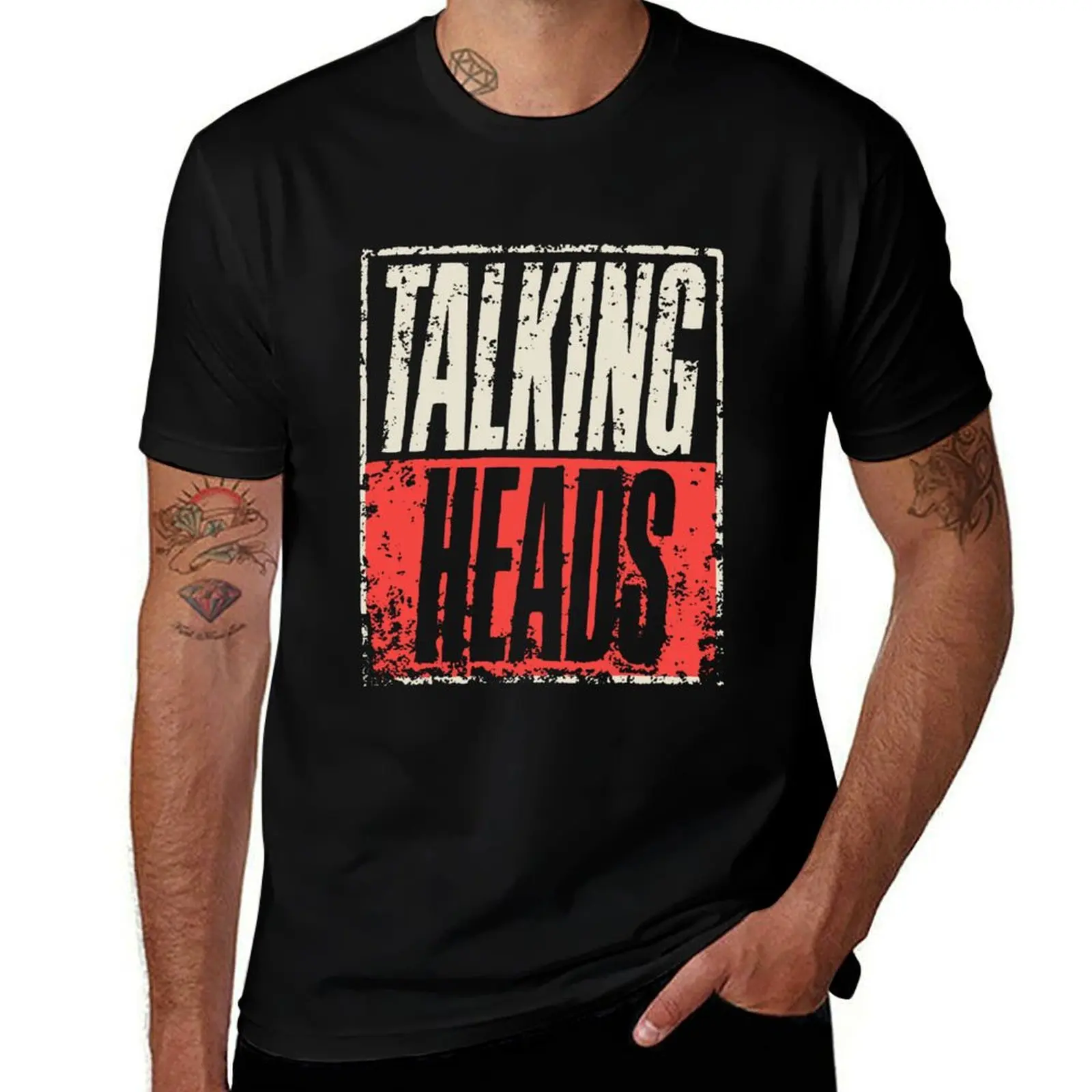 

Talking Heads Inspired T-Shirt graphic t shirts for man man graphic t shirt t shirt men 100% cotton luxury brand T-shirt
