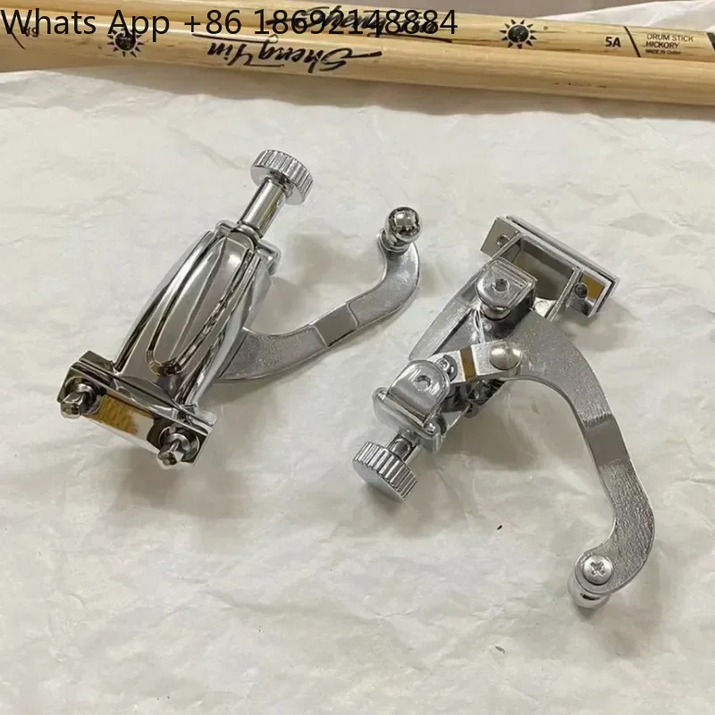 For Snare Drum Sand Belt Regulator Ring Spring Drum Rack Accessories Zinc Alloy Chrome Plated Silver