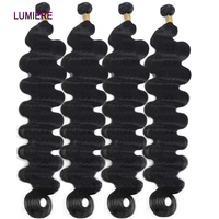 28 30 32 40 Inch Body Wave Human Hair Extensions Brazilian Bundles 100% Virgin Raw Human Hair 3 4 Bundles Hair Weave Extension