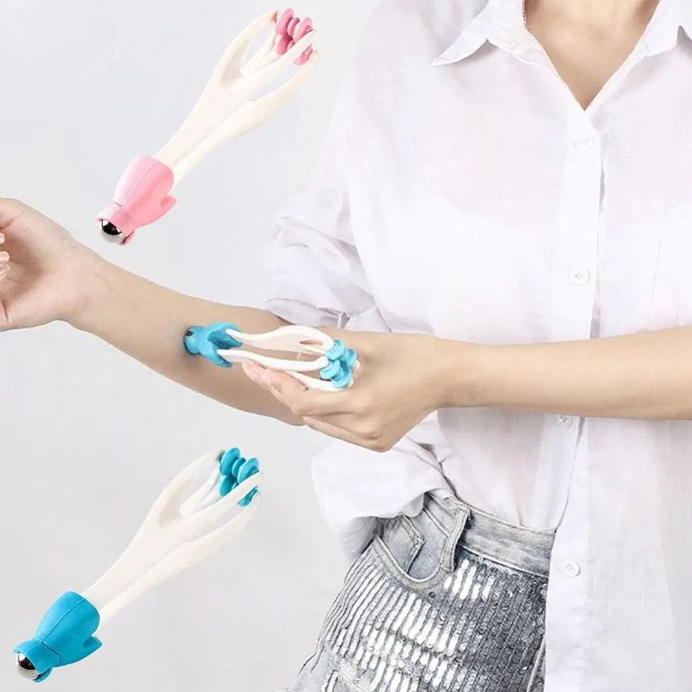 

New Plastic Finger Massager Blood Circulation Handheld Hand Finger Roller Massager Massage Tool Acupressure Finger Joint