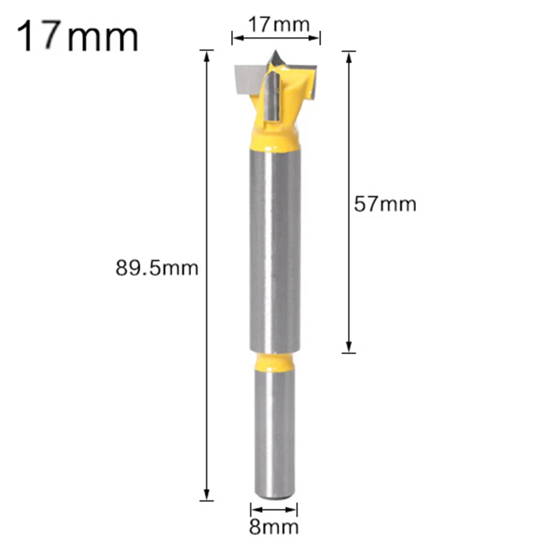 1PC 15 Mm-20 Mm Forstner Tips Alat Lubang Saw Cutter Engsel Membosankan Bor Bit Round Shank tungsten Carbide Cutte