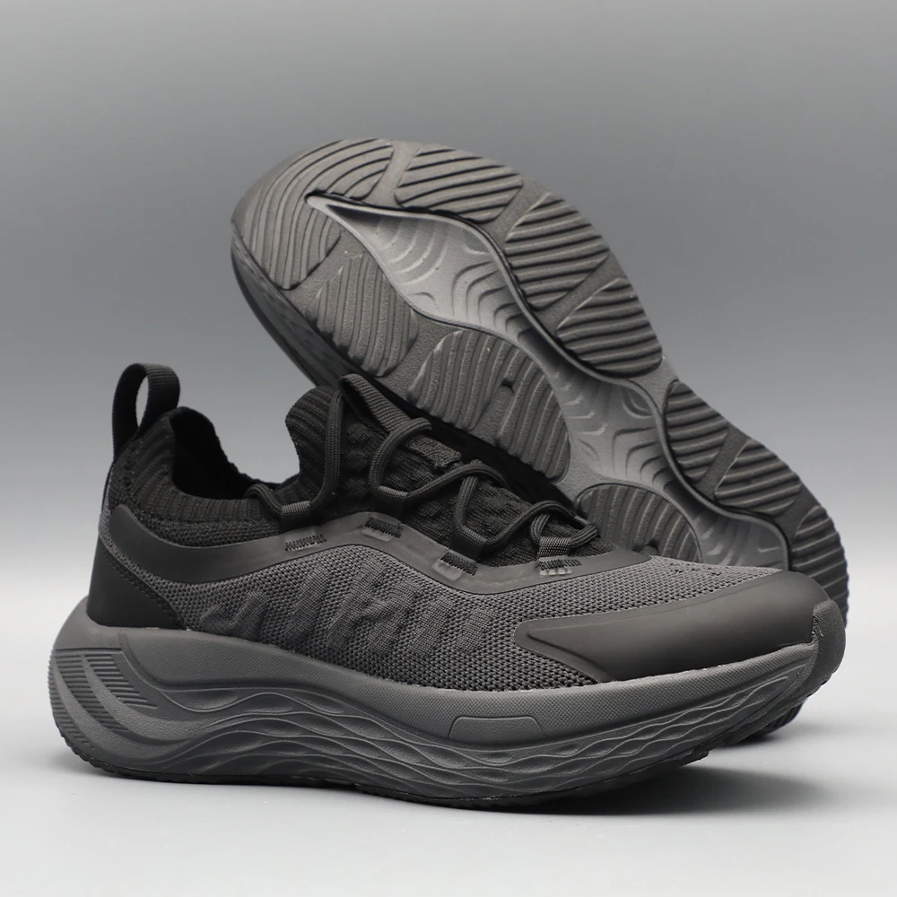 Tênis Casuais para Esportes ao Ar Livre Masculinos Respirável em Malha Leve com Amortecimento Estilo Novo Primavera Verão Bai...