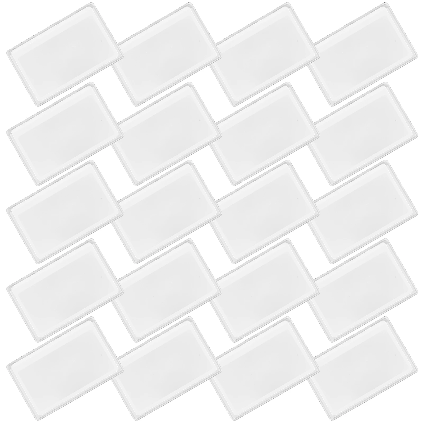 

20pcs Thin Magnifier Cards Sized Clear View Page Magnifiers For Seniors Magnifiers for Reading Books Seniors Glasses