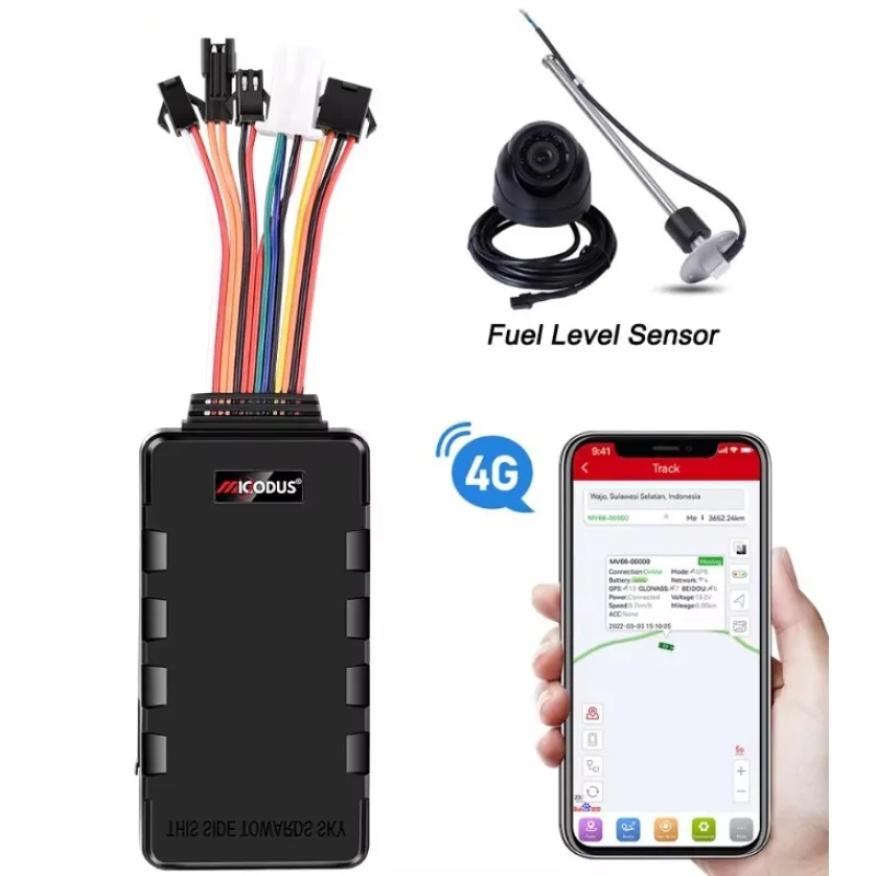 OEM MV501G fuel sensor microphone assembly position tracking device 4G anti-theft system assembly car tracker