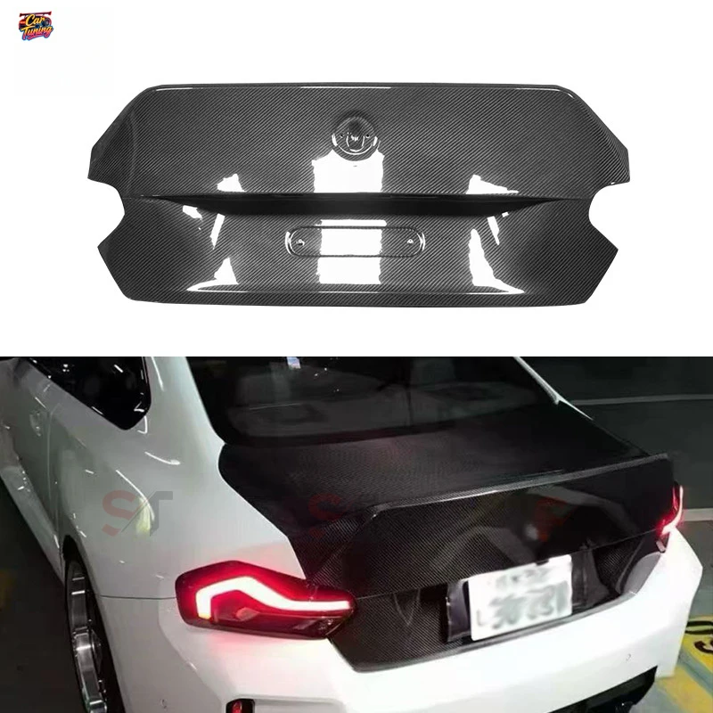 

Suitable for BMW M2 G87 CS model tailgate cover, dry carbon fiber trunk cover, car modification luggage cover