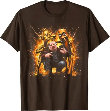 Tung Tung Tung Sahur John Pork Neegy Meme Funny Brainrot T-Shirt
