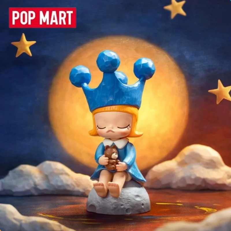 POPMART MOLLY Scenery Along The Way 20th Anniversary Series Original Blind Box Überraschungs-Mystery-Box Niedliche Anime-Actionfigur
