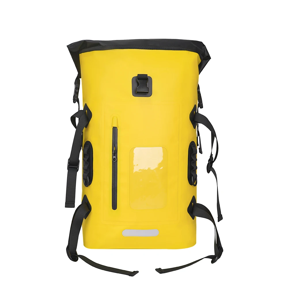 32L PVC Waterproof Backpack Large Capacity Outdoor Backpack Swimming Mountaineering Bag Environmentally Friendly Material Bag