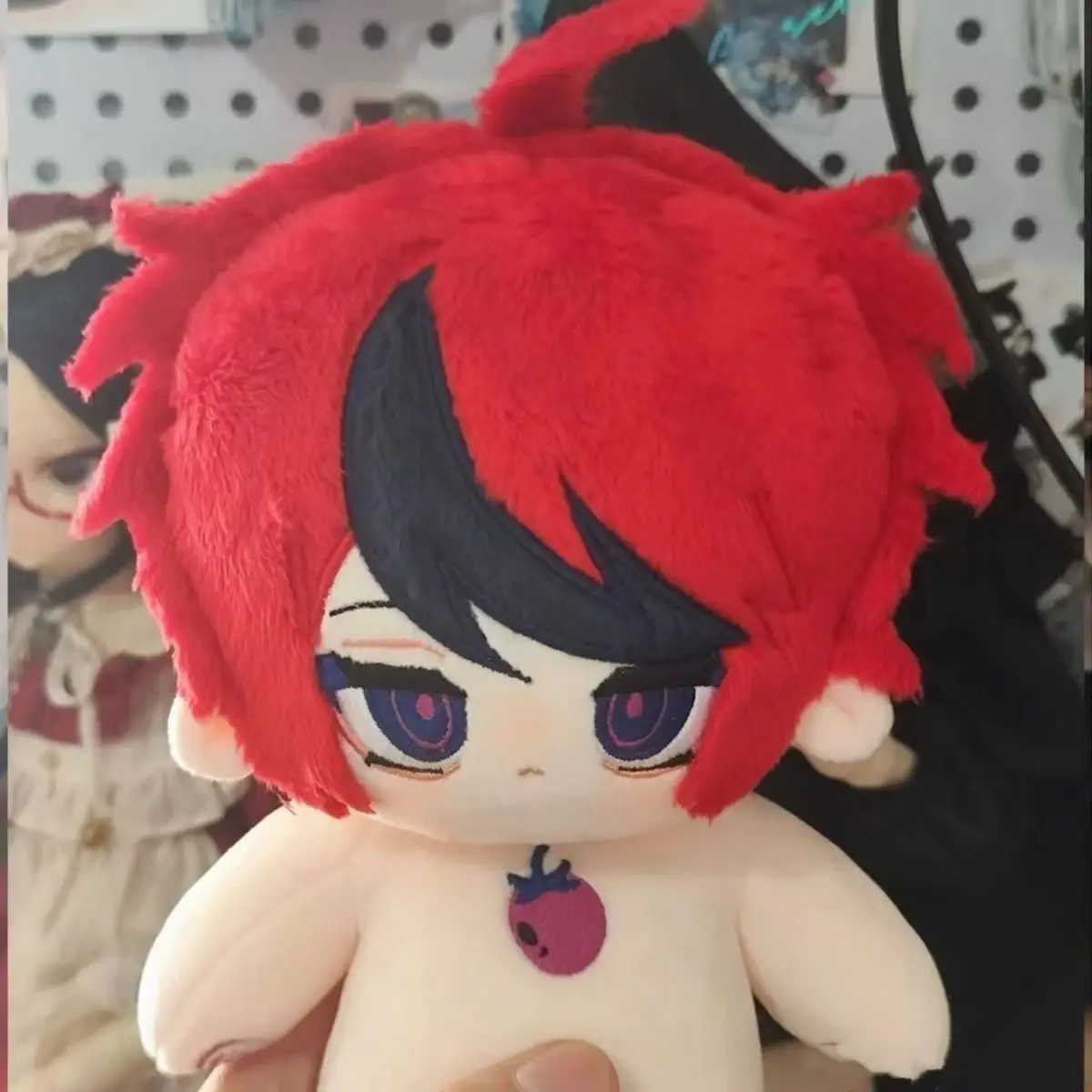 20CM 더 헌드레드 라인 스미노 타쿠미 코스프레 봉제인형 바디 만화 드레스업 면 인형 의류 봉제완구 크리스마스 선물