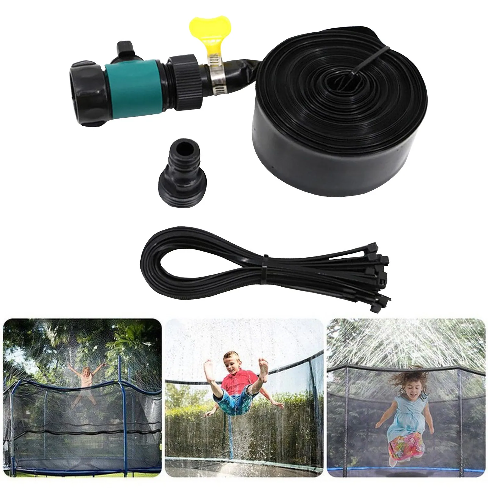 Fun Water Sprinkler Best Outdoor Summer Toys For Kids Outside Trampoline Sprinklers Garden Sprinklers Outdoor Hose 100