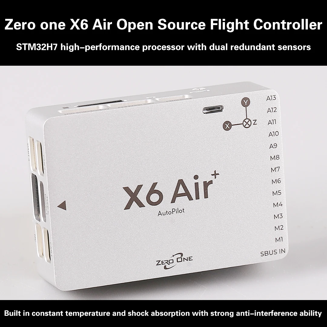Zero One's new X6 Air+Open-Source Flight Controller Pixhawk V6X Drone FPV Model PX4
