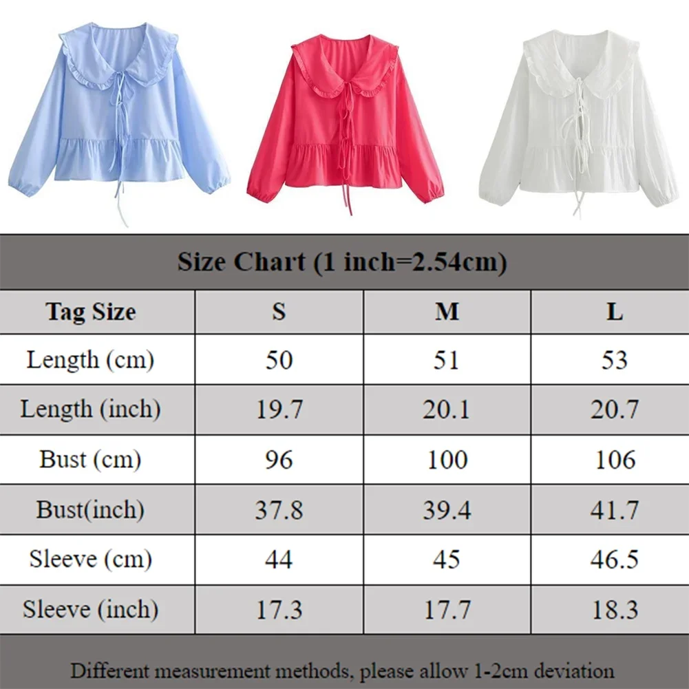 Lange Mouw Vrouwen \ \ 'S Tops Lange Mouw Blouses Niet Stretch Reguliere Shirts Effen Overhemd Effen Kleur Lente Stijlvol