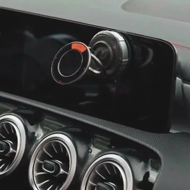 حامل هاتف مغناطيسي للسيارة 360 درجة ° مكنسة كهربائية قابلة للتعديل لهاتف iPhone 17 16 15 14 13 12 Pro Max Samsung Xiaomi يدعم كأس الشفط #5