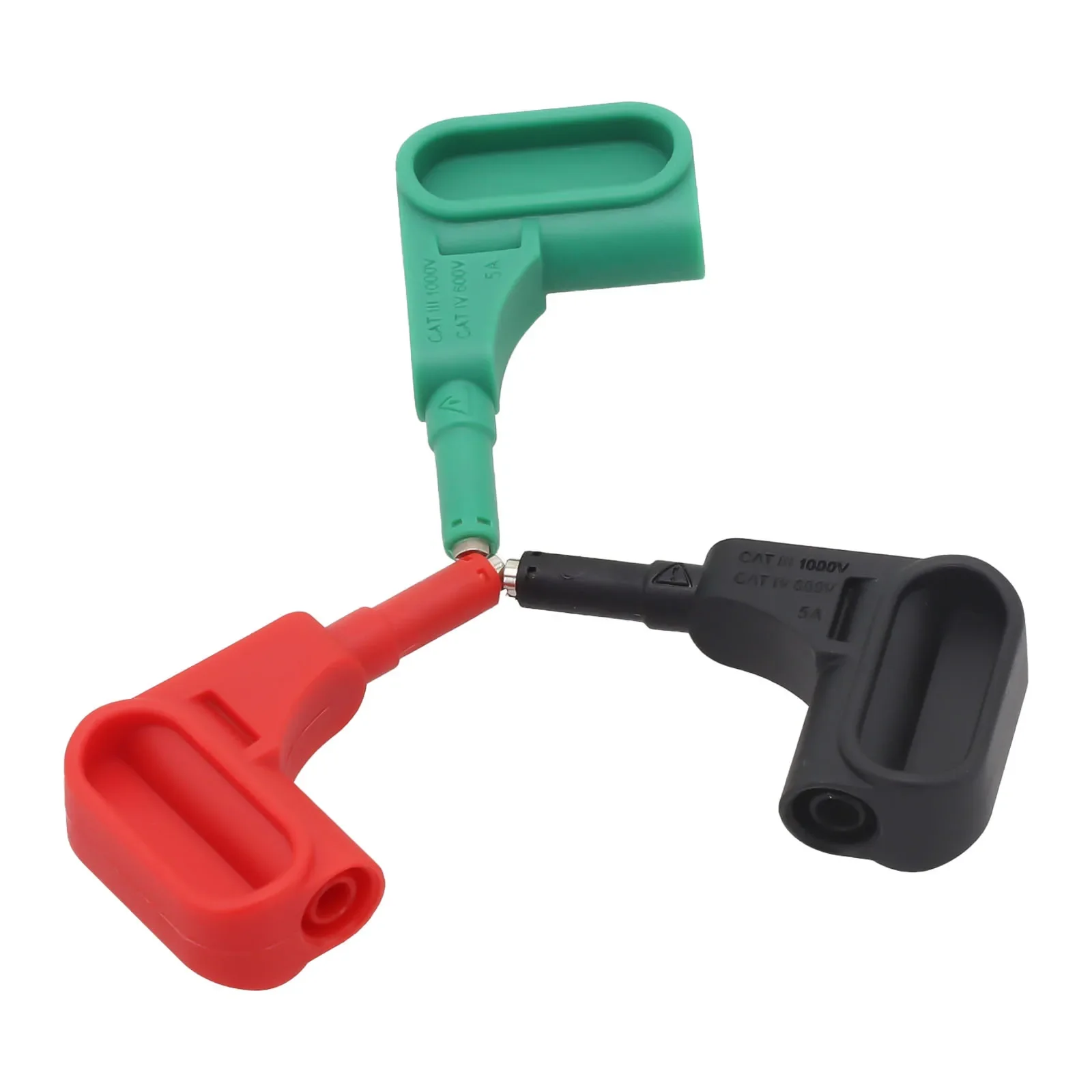 3pcs Multimeter Magnetic Tips 4mm Banana Plugs No Soldering Fast Magnet Probes Multimeter Leads Accessories Parts