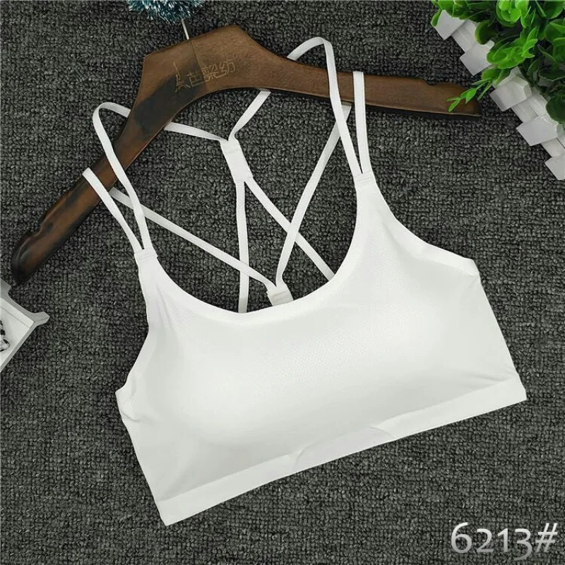 New One-Piece Seamless Beautiful Back Wrapped Chest Ice Silk Breathable Braiding Sexy Strap All-Matching Base Tube Top Underwear