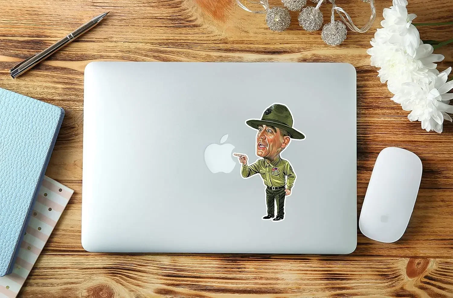 

Забавная военная наклейка (1 шт.) - водонепроницаемые наклейки USMC с прочным клеевым слоем - не выцветающие наклейки R Lee Ermey