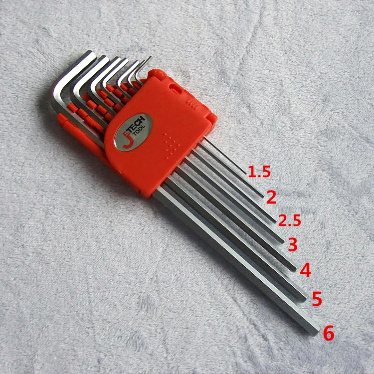 Аксессуары для компьютерной вышивальной машины Jetech, брендовый набор шестигранных головок, шестигранная головка 1,5 мм, 2 мм, 2,5 мм, 3 мм, 4 мм, 5 мм, 6 мм Аксессуары для компьютерной вышивальной машины Jetech, брендовый набор шестигранных головок, шестигранная головка 1,5 мм, 2 мм, 2,5 мм, 3 мм, 4 мм, 5 мм, 6 мм