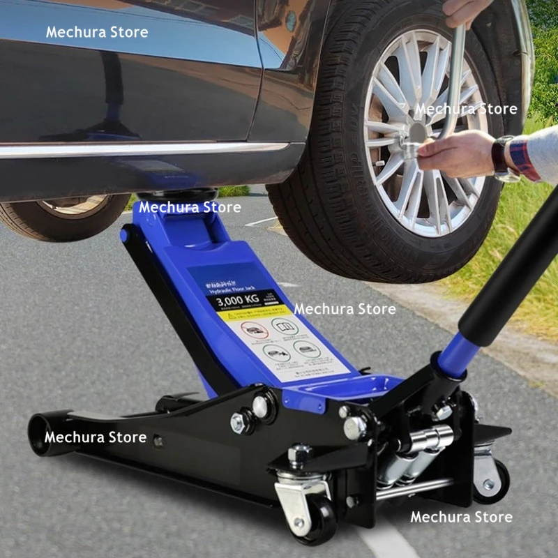 Professional Hydraulic Trolley Jack Non-Slip Rubber Pad Hand Operated Portable Jack Automotive Repair Lifting Equipment JT40