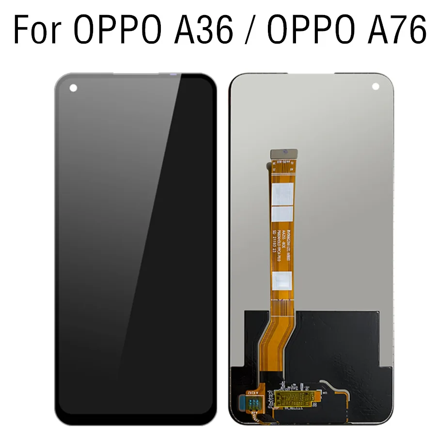 

6.56" For OPPO A36 PESM10 LCD Display Screen Touch Panel Digitizer Replacement For Oppo A76 CPH2375 Screen Assembly