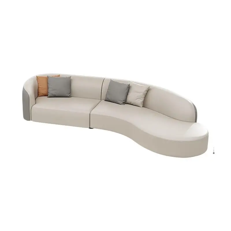 Arc Sofa Hotel Lobby Lobby VIP Club Rest Area Reception Guest Arc Sales Office Negotiation Sofa