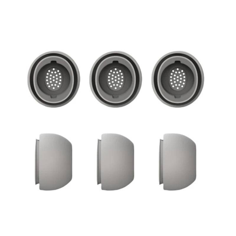 2 buah ujung telinga dengan ketelitian tinggi untuk Buds 3Pro, penyumbat telinga pengurang kebisingan Super